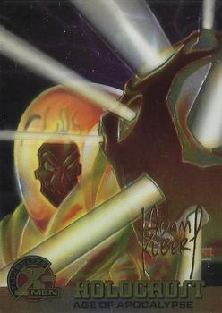 1995 Ultra X-Men Chromium - Gold Signature #40 Holocaust Front