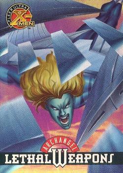 1995 Ultra X-Men Chromium - Lethal Weapons #1 Archangel Front
