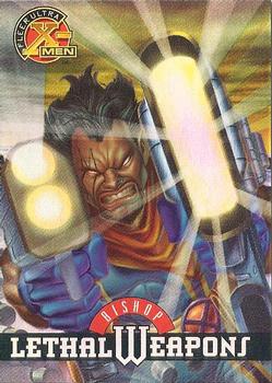 1995 Ultra X-Men Chromium - Lethal Weapons #2 Bishop Front