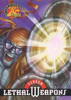 1995 Ultra X-Men Chromium - Lethal Weapons #8 Random Front
