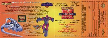 1997 Fleer/SkyBox X-Men #NNO OverPower Legion Offer Form Back