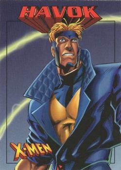 1997 Fleer/SkyBox X-Men #11 Havok Front