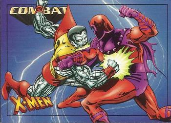 1997 Fleer/SkyBox X-Men #43 Magneto vs. Colossus Front