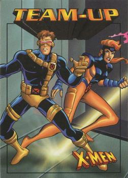 1997 Fleer/SkyBox X-Men #45 Cyclops & Jean Grey Front