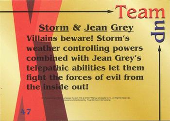 1997 Fleer/SkyBox X-Men #47 Storm & Jean Grey Back