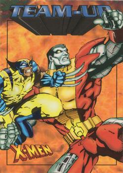 1997 Fleer/SkyBox X-Men #48 Wolverine & Colossus Front
