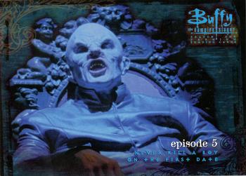 1998 Inkworks Buffy the Vampire Slayer Season 1 #18 'You Killed My Date!' Front