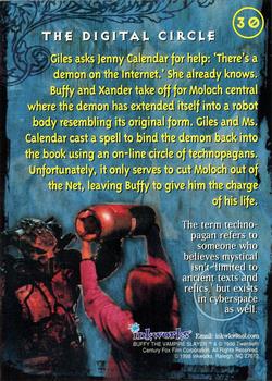 1998 Inkworks Buffy the Vampire Slayer Season 1 #30 The Digital Circle Back