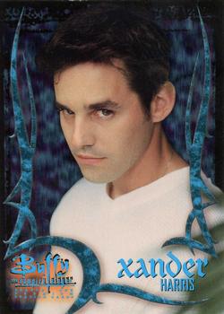 1998 Inkworks Buffy the Vampire Slayer Season 1 #49 Xander Harris (Nicholas Brendon) Front