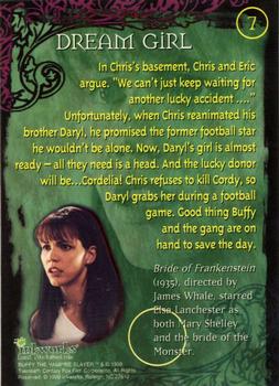 1999 Inkworks Buffy the Vampire Slayer Season 2 #7 Dream Girl Back