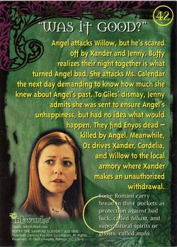 1999 Inkworks Buffy the Vampire Slayer Season 2 #42 