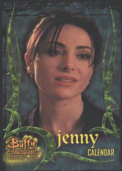 1999 Inkworks Buffy the Vampire Slayer Season 2 #68 Jenny Calendar Front