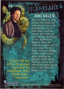 1999 Inkworks Buffy the Vampire Slayer Season 2 #88 Big Ugly Back