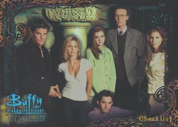 1999 Inkworks Buffy the Vampire Slayer Season 2 #90 Checklist Front