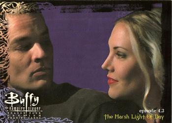 2000 Inkworks Buffy the Vampire Slayer Season 4 #8 Relationship Issues Front
