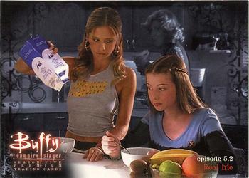 2001 Inkworks Buffy the Vampire Slayer Season 5 #5 Sibling Rivalry Front