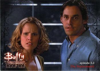 2001 Inkworks Buffy the Vampire Slayer Season 5 #9 Torn Front