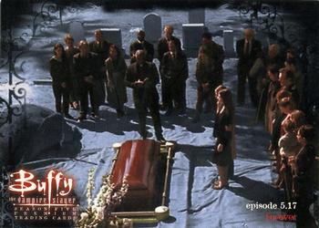 2001 Inkworks Buffy the Vampire Slayer Season 5 #50 Final Front