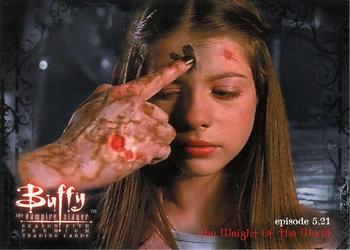 2001 Inkworks Buffy the Vampire Slayer Season 5 #62 Breakdown Front