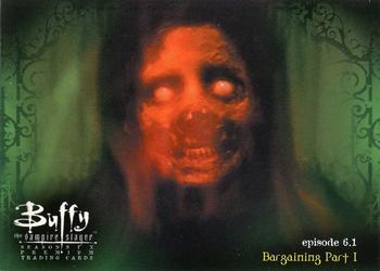 2002 Inkworks Buffy the Vampire Slayer Season 6 #4 Incomplete Front
