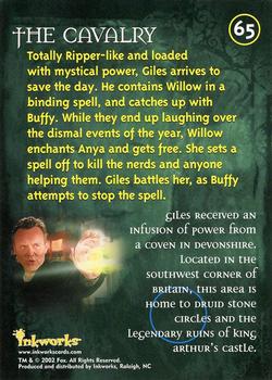 2002 Inkworks Buffy the Vampire Slayer Season 6 #65 The Cavalry Back
