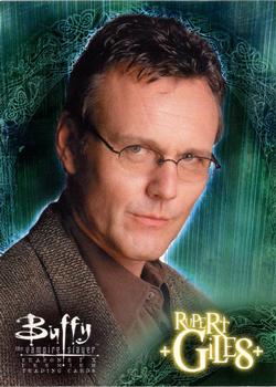 2002 Inkworks Buffy the Vampire Slayer Season 6 #79 Rupert Giles Front