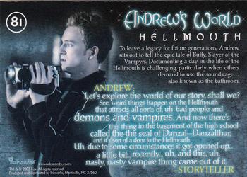 2003 Inkworks Buffy the Vampire Slayer Season 7 #81 Hellmouth Back