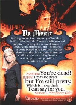 2004 Inkworks Buffy the Vampire Slayer Big Bads #2 The Master Back