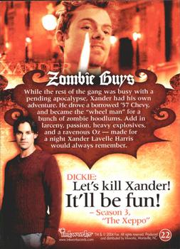 2004 Inkworks Buffy the Vampire Slayer Big Bads #22 Zombie Guys Back