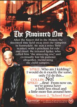 2004 Inkworks Buffy the Vampire Slayer Big Bads #55 The Anointed One Back
