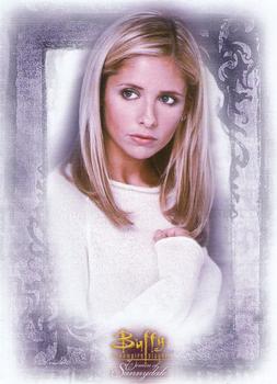2004 Inkworks Buffy the Vampire Slayer Women of Sunnydale #90 Checklist Front