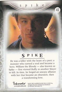 2005 Inkworks Buffy Men of Sunnydale #46 Spike Back