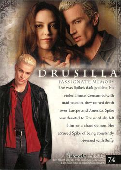 2006 Inkworks Buffy the Vampire Slayer Memories #74 Drusilla Back