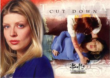 2006 Inkworks Buffy the Vampire Slayer Memories #89 Cut Down Front