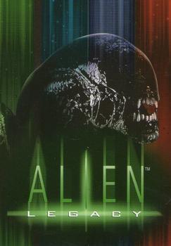 1998 Inkworks Alien Legacy #1 Alien Legacy Title Card Front