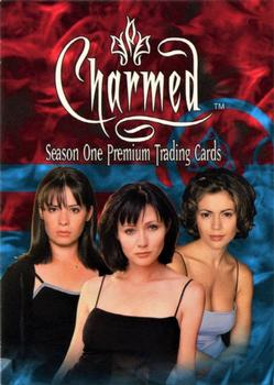 2000 Inkworks Charmed Season 1 #1 Title Card Front