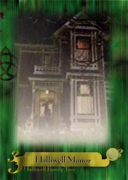 2000 Inkworks Charmed Season 1 #72 Halliwell Manor / Checklist Front