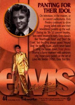1999 Inkworks Elvis Presley Platinum #44 Panting for Their Idol Back