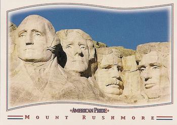 2001 Inkworks American Pride #24 Mount Rushmore Front