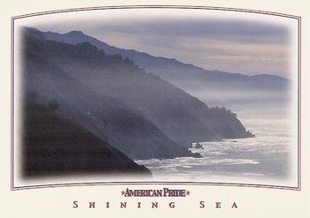 2001 Inkworks American Pride #9 Shining Sea Front