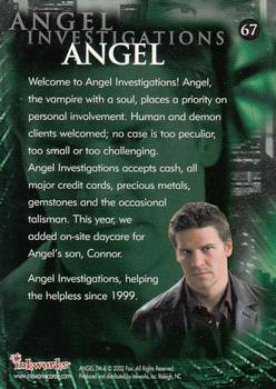 2002 Inkworks Angel Season 3 #67 Angel Back