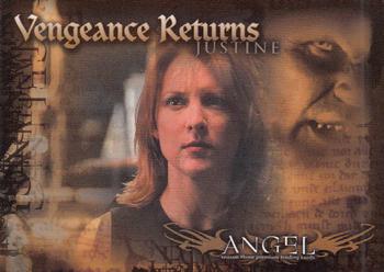2002 Inkworks Angel Season 3 #88 Justine Front