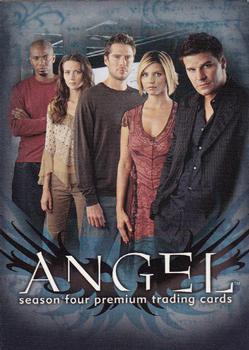 2003 Inkworks Angel Season 4 #1 Angel Title Card Front
