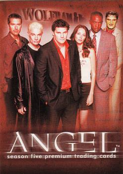 2004 Inkworks Angel Season 5 #1 Angel Season Five Front