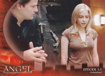2004 Inkworks Angel Season 5 #8 Wild Night Front
