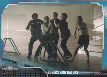 2007 Inkworks Alien vs. Predator Requiem #41 Lovers and Haters Front