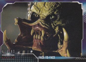 2007 Inkworks Alien vs. Predator Requiem #70 Face-to-Face Front