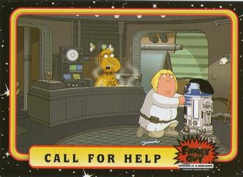2008 Inkworks Family Guy Presents Episode IV: A New Hope #18 Call for Help Front