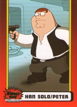 2008 Inkworks Family Guy Presents Episode IV: A New Hope #2 Peter Griffin as Han Solo Front