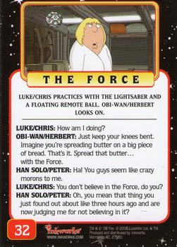 2008 Inkworks Family Guy Presents Episode IV: A New Hope #32 The Force Back
